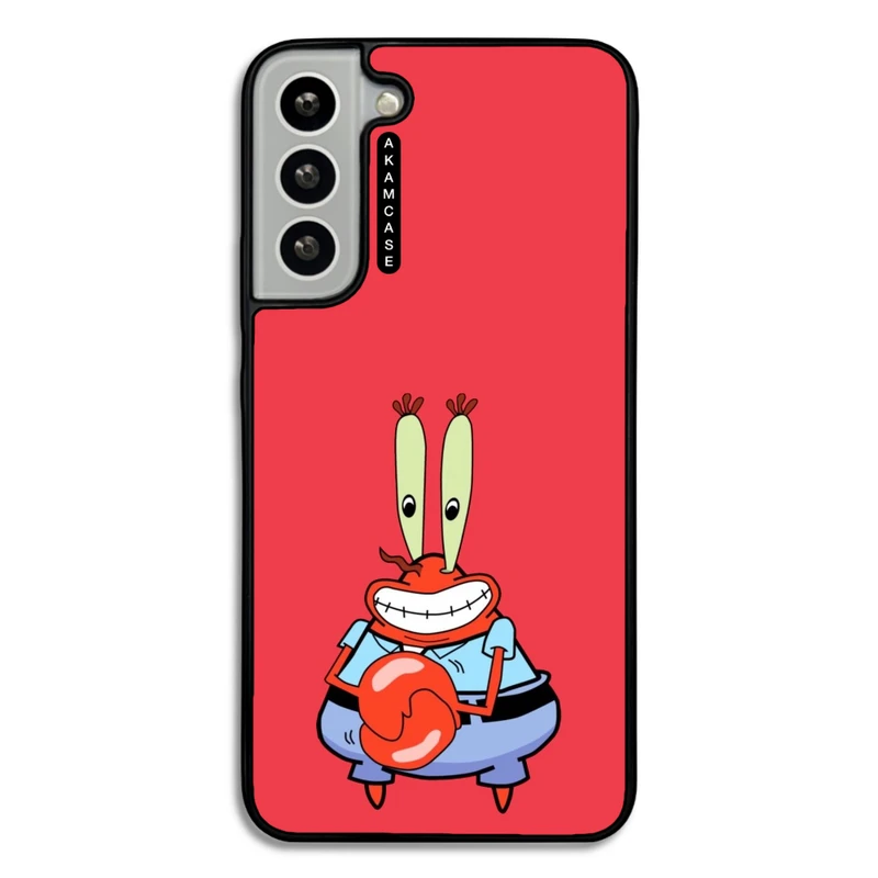 کاور آکام مدل AMC-WSGS22P-SPONGE BOB2 مناسب برای گوشی موبایل سامسونگ Galaxy S22 Plus