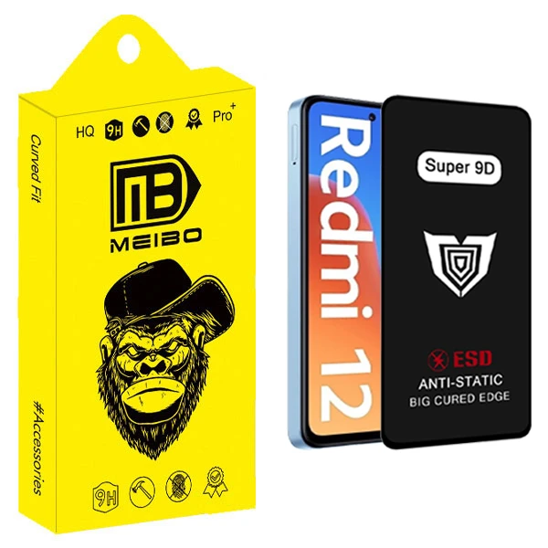 محافظ صفحه نمایش میبو مدل Super 9D Touch مناسب برای گوشی موبایل شیائومی redmi 12 / 13