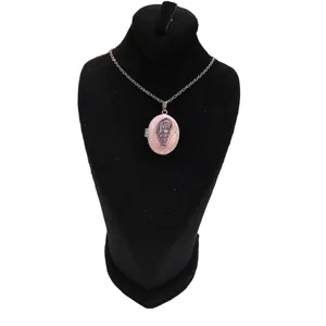 گردنبند زنانه مدل لاکت شل استیل