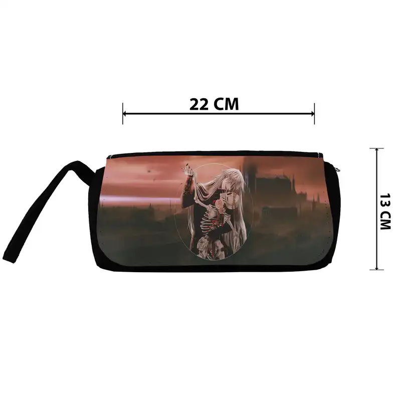 کوله پشتی طرح انیمه خادم سیاه کد black butler به همراه جامدادی