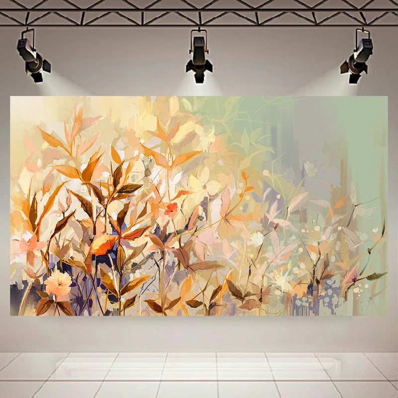  پوستر دیواری طرح مینیمال برگها کد AR302594