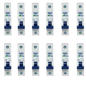 کلید مینیاتوری تکفاز 16 آمپر بروکس مدل BIG8703 بسته 12 عددی