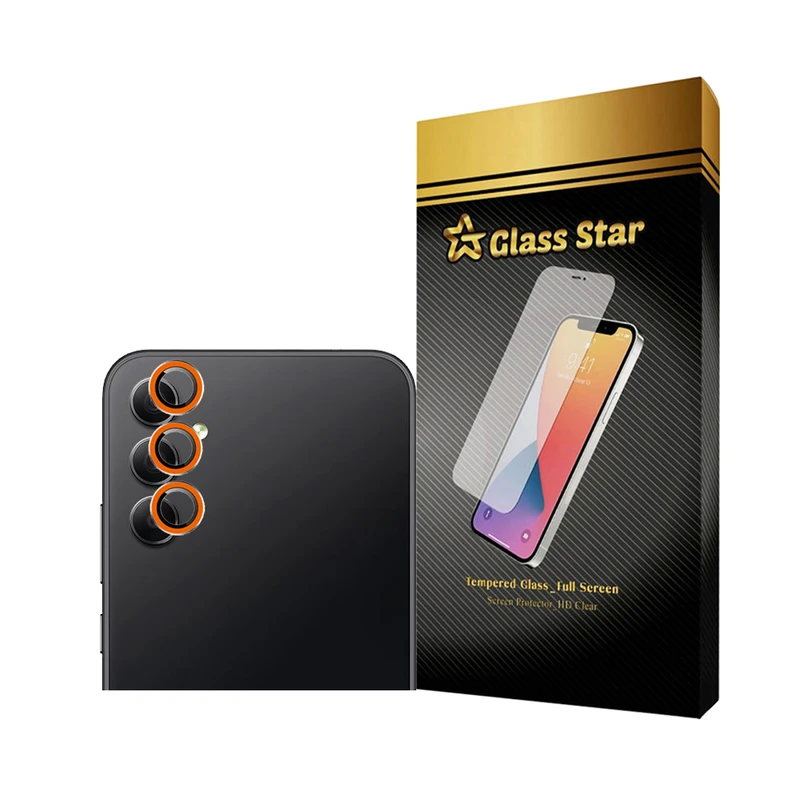  محافظ لنز دوربین گلس استار مدل SHABRANGG مناسب برای گوشی موبایل سامسونگ Galaxy A14 / A24 / A34 5G / A54 5G