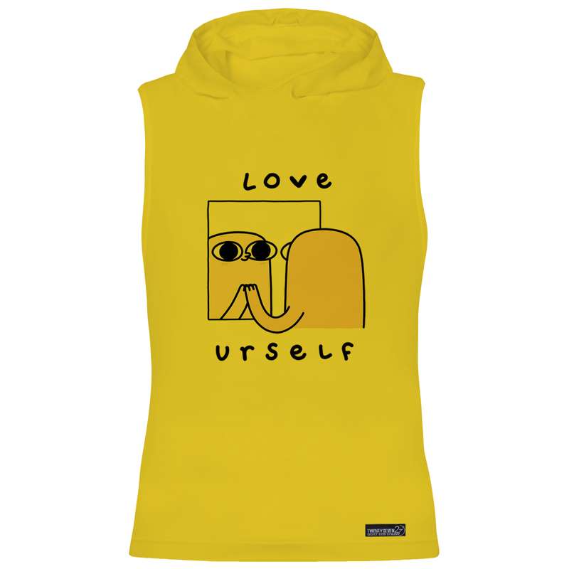 تاپ کلاه دار زنانه 27 مدل LOVE YOURSELF کد WN738