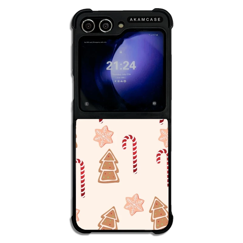 کاور آکام مدل AMCWSGZFLIP5-CHRISTMAS6 مناسب برای گوشی موبایل سامسونگ Galaxy Z Flip 5