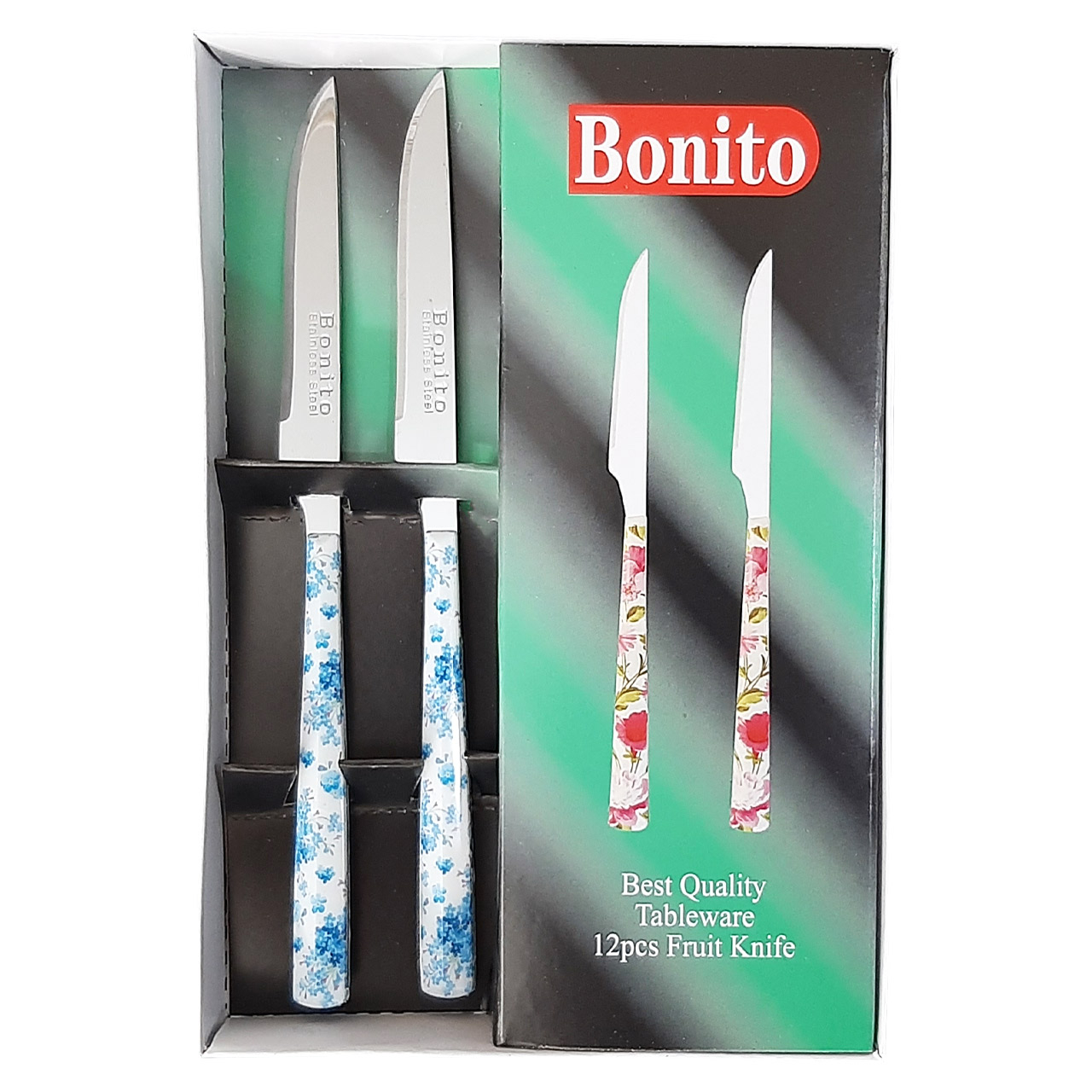 چاقو میوه خوری بونیتو کد Bon2 بسته 12 عددی