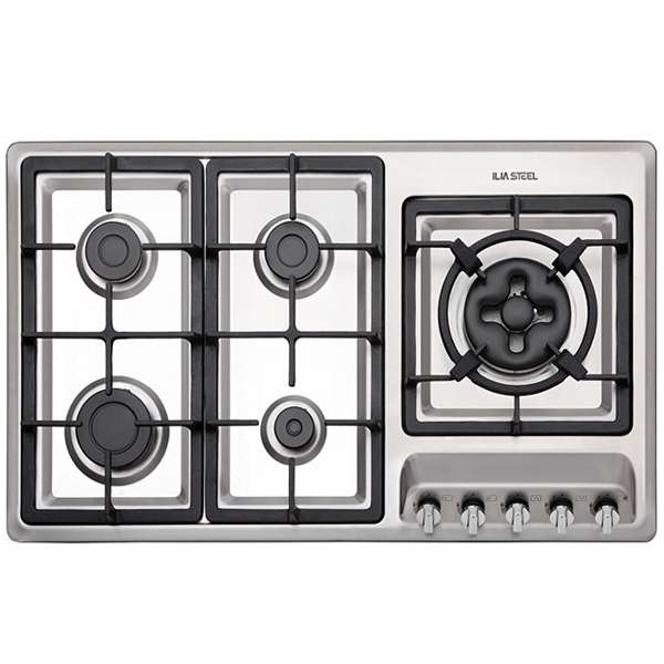 اجاق گاز صفحه ای ایلیا استیل مدل S503