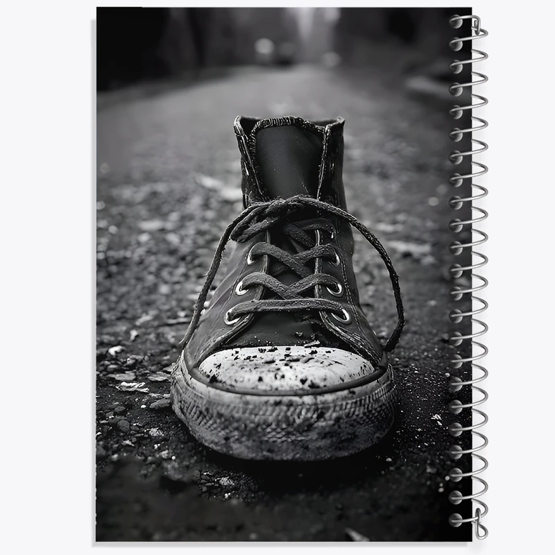 دفتر مشق 50 برگ خندالو طرح کانورس کد F7809