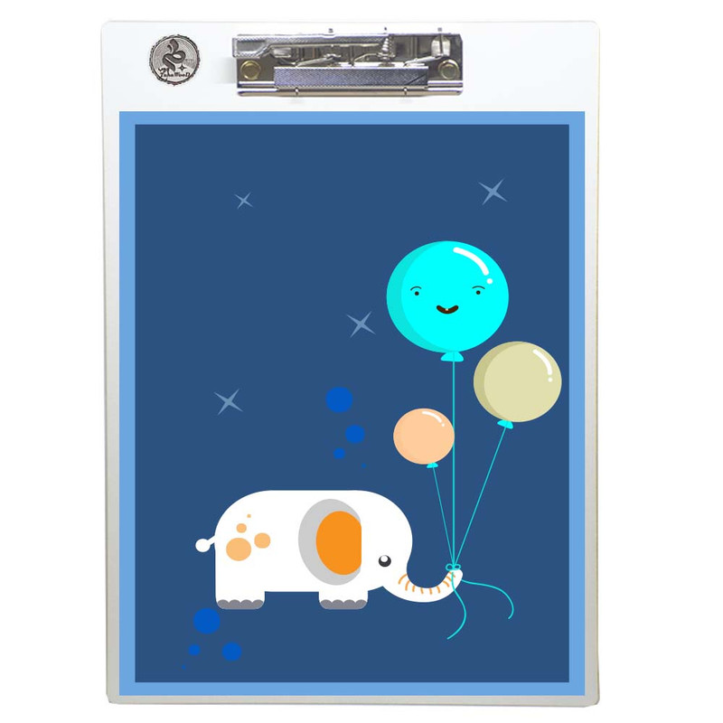 تخته شاسی طه چوب  مدل Balloon Elephant01 سایز A4