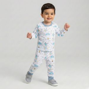 ست تی‌شرت آستین بلند و شلوار راحتی نوزادی مدل بالون