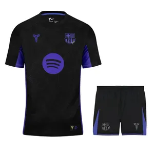 ست تی‌شرت آستین کوتاه و شلوارک ورزشی مردانه مدل بارسلونا 4th 2026