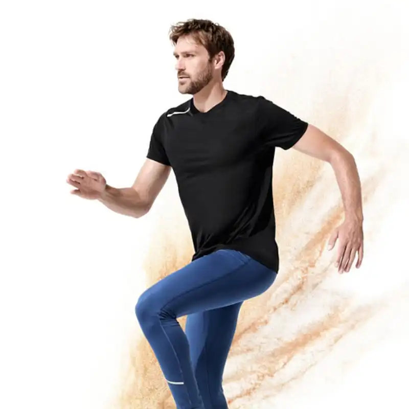 تی شرت آستین کوتاه ورزشی مردانه کریویت مدل Am