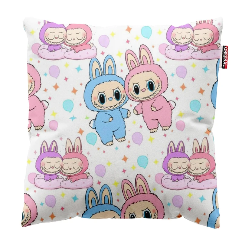 کوسن پاد آفرین طرح لبوبو کد 64 سایز 30* 30 سانتی متر