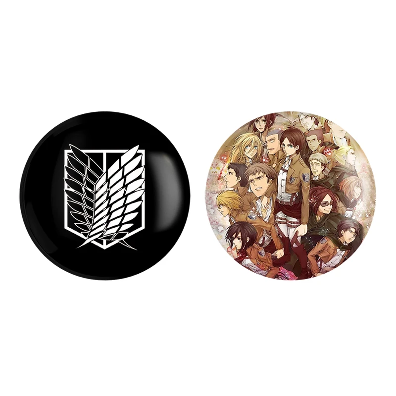 پیکسل خندالو مدل انیمه اتک آن تایتان کد 48514840 مجموعه 2 عددی