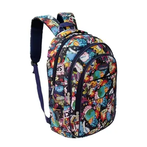 کوله پشتی مدرسه مدل گرافیک فضایی