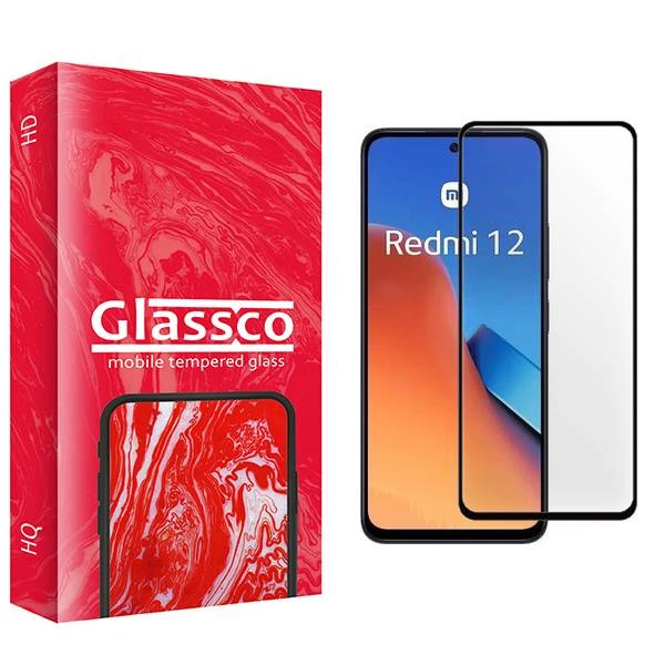 محافظ صفحه نمایش شیشه ای گلس کو مدل CGo1 مناسب برای گوشی موبایل شیائومی Redmi 12