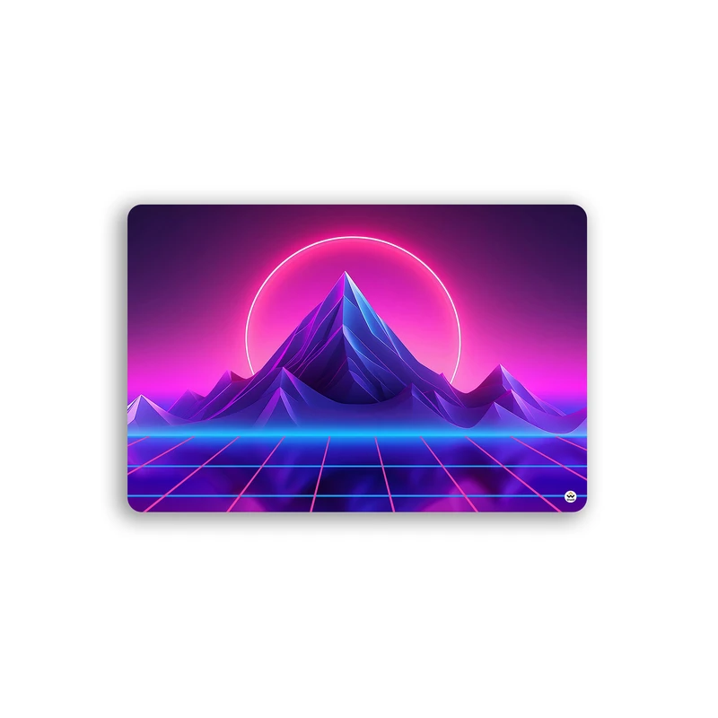 ماوس پد مخصوص بازی شادیت مدل کوهستان نئونی کد1462 سایز 37*24 سانتی متر