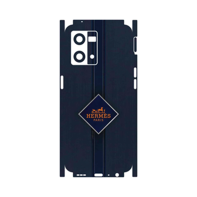 برچسب پوششی ماهوت مدل Hermes_Logo-FullSkin مناسب برای گوشی موبایل اپو Reno 8 4G