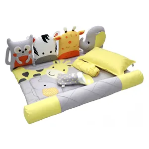 سرویس خواب 9 تکه نوزاد مدل زرافه و فیل