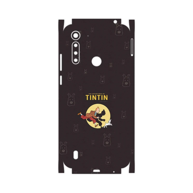 برچسب پوششی ماهوت مدل Tintin-FullSkin مناسب برای گوشی موبایل موتورولا Moto G8 Power Lite
