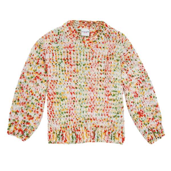 پلیور دخترانه پولو مدل knitwear