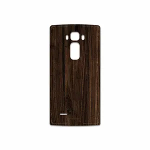 MAHOOT Dark Walnut Wood Cover Sticker for LG G Flex 2