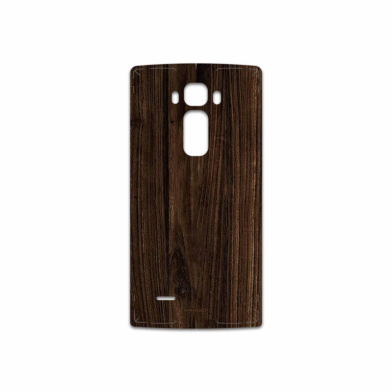 برچسب پوششی ماهوت مدل Dark Walnut Wood مناسب برای گوشی موبایل ال جی G Flex 2