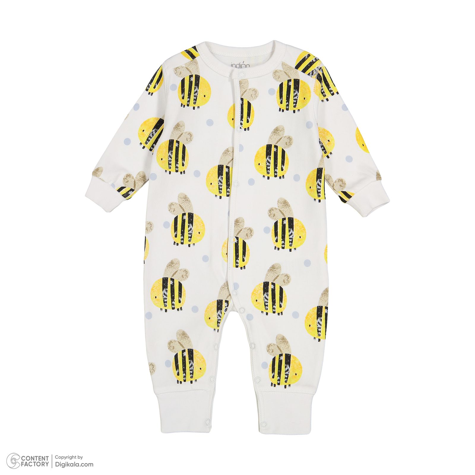 سرهمی نوزادی ایندیگو مدل زنبور کد 420170 -  - 3