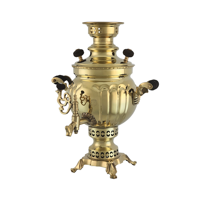 سماور زغالی عبدی مدل صدف گنجایش 2.5 لیتر