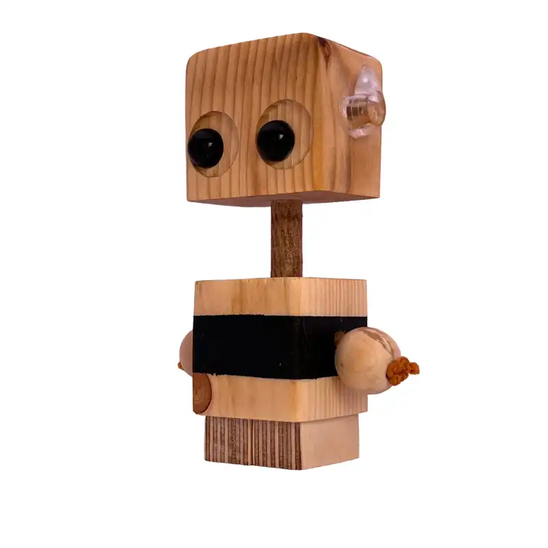 جاعودی چوبی مدل تزیینی طرح آدمک