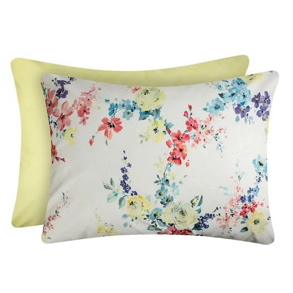 سرویس ملحفه انگلیش هوم مدل Sprig Vanity یک نفره 2 تکه