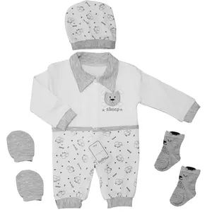 ست 4 تکه لباس نوزادی مدل بره