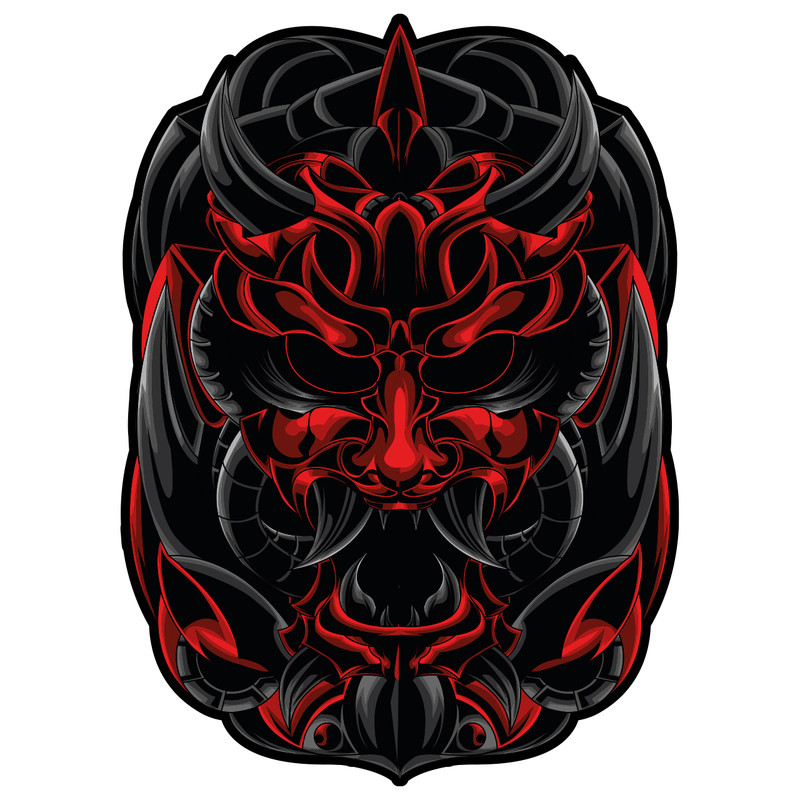 برچسب بدنه خودرو طرح دراگون کد 224