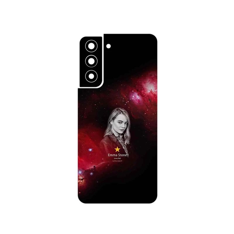 برچسب پوششی ماهوت مدل Emma Stone مناسب برای گوشی موبایل سامسونگ Galaxy S21 FE 5G