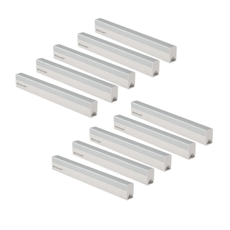 چراغ زیر کابینی 4 وات اکووات مدل T5-30 مجموعه 10 عددی