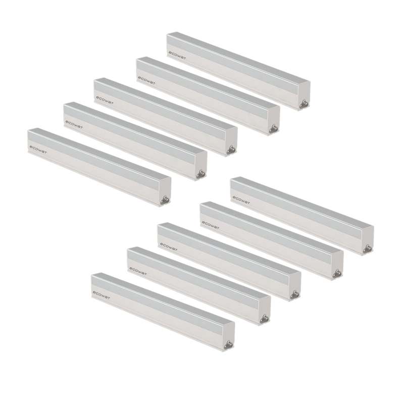 چراغ زیر کابینی 9 وات اکووات مدل T5-60 مجموعه 10 عددی