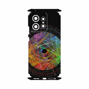 MAHOOT Mathematical Geometric Shape 2-FullSkin Cover Sticker for Motorola Edge 50 Pro