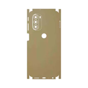 MAHOOT Matte-Gold-FullSkin Cover Sticker for Motorola Moto G51 5G