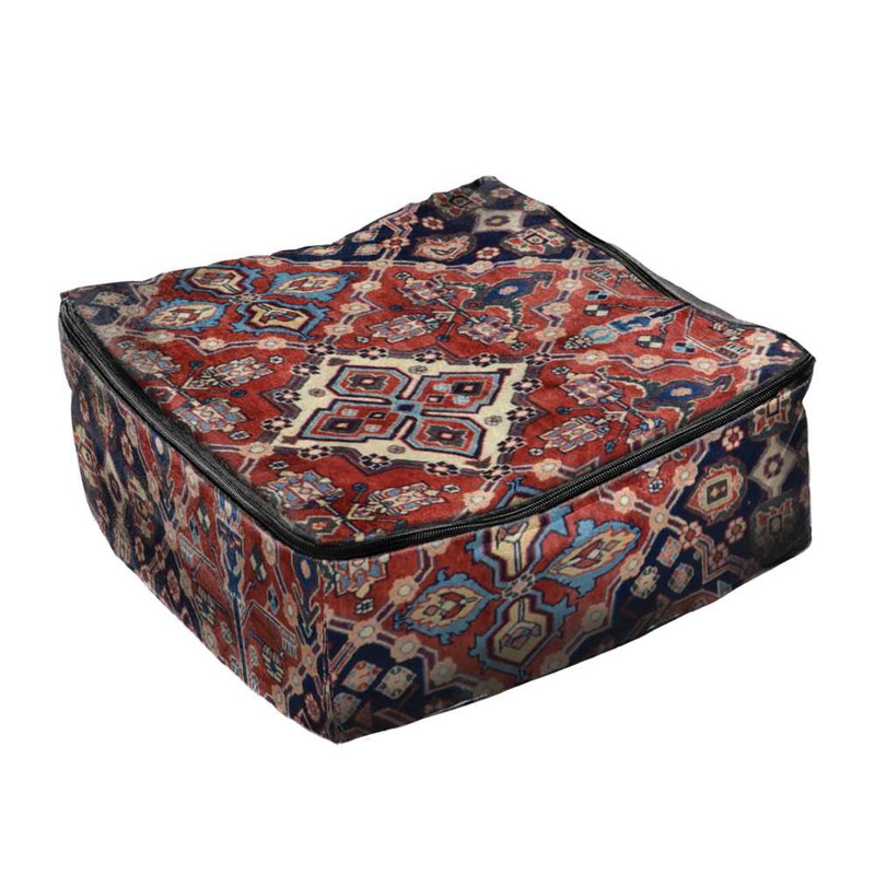 باکس لباس مدوپد طرح فرش قم لچک و ترنج مدل C-Ghom012