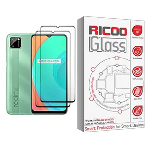 Ricoo Ricoo Glass MIX002 Screen Protector For Realme C11 Pack Of 2