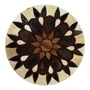 کلاژ فرش پوست و چرم کمالی مدل AD-0167