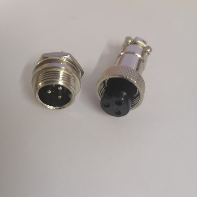 سوکت شارژر اسکوتر برقی مدل فلزی کد MetalScooterCNN بسته 2 عددی
