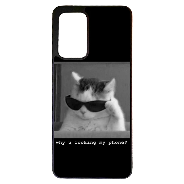 کاور طرح why you looking my phone مناسب برای گوشی موبایل سامسونگ galaxy a52