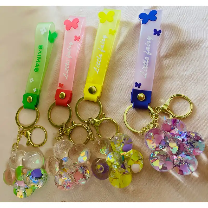 جاکلیدی مدل آکواریومی طرح شکوفه و گل کد JIMI110