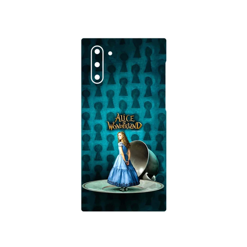 برچسب پوششی ماهوت مدل Alice in Wonderland مناسب برای گوشی موبایل سامسونگ Galaxy Note 10