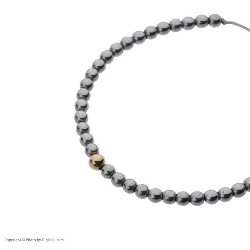 دستبند طلا 18 عیار مردانه پرسته مدل WBB656