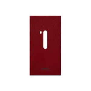 MAHOOT Red-Leather Cover Sticker for Nokia Lumia 920
