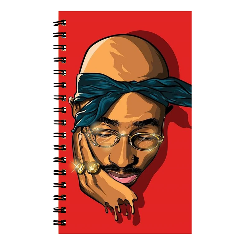 دفتر نت موسیقی مدل 2Pac کد 15