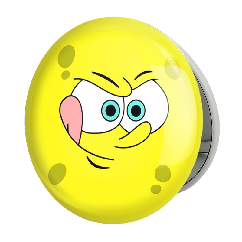 آینه جیبی خندالو طرح باب اسفنجی مدل تاشو کد 1339 