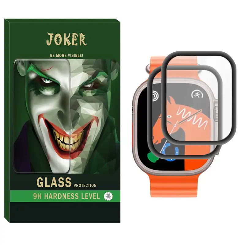 محافظ صفحه نمایش نانو جوکر مدل NJK مناسب برای ساعت هوشمند الترا BW8 بسته دو عددی